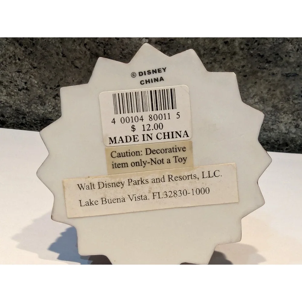 Disney Parks Epcot Figment Figurine Statue Imagination Institute Light Bulb READ